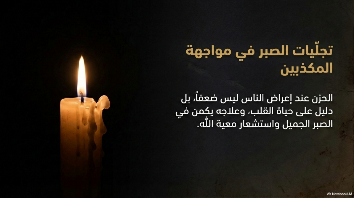 تجلّيات الصبر في مواجهة المكذبين